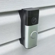 No-Drill 4.5" Dutch Lap Siding Bracket Ring Battery Doorbell Plus Retinal 2K