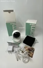 Kami YYS.3218 White Motion Activated Wi-Fi Security Cameras 2 Units Not Tested