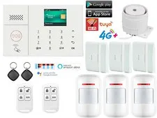 D29 WIFI 4G GSM TUYA APP Wireless Kits Home Office Security Burglar Alarm System