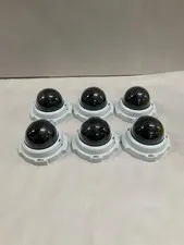 (LOT OF 6) Axis Communications M3204 Network Surveillance Cameras