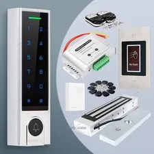HOMSECUR IP66 APP WIFI RFID Access Control Set Waterproof 180KG Magnetic Lock