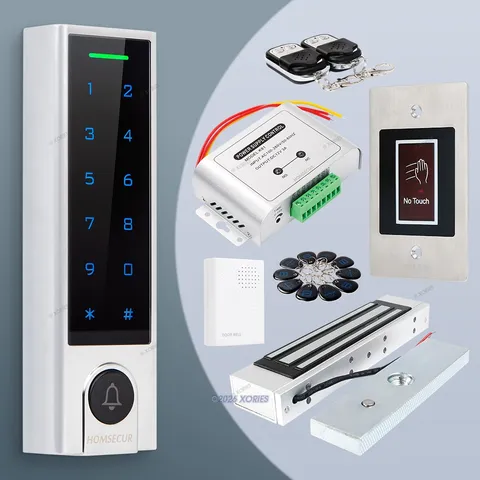HOMSECUR IP66 APP WIFI RFID Access Control Set Waterproof 180KG Magnetic Lock