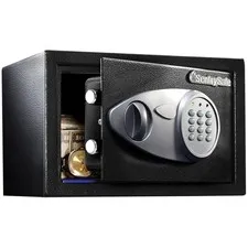 Digital Keypad Safe Box with Interior Lining - 0.41 Cu Ft