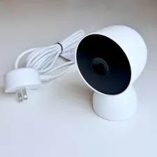 Google Nest Security Cam Indoor 1080p Wired GJQ9T (White Snow) 2nd Gen