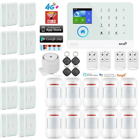 D26 WiFi 4G GSM Tuya APP Wireless Home Security Alarm Burglar System Auto Dialer