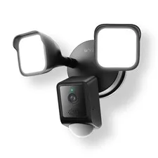 WYZE Floodlight Camera v2 2K HD Outdoor Security Camera Color Night Vision Black