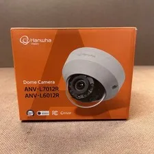 Hanwha ANV-L7012R 4MP Vandal Dome Security Camera, A Series 2.8mm Lens