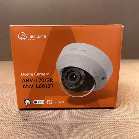 Hanwha ANV-L7012R 4MP Vandal Dome Security Camera, A Series 2.8mm Lens