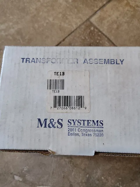 New M&S Transformer 24v TE1B TE-1B