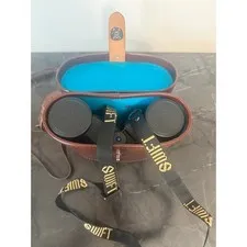 Vintage Swift 8x36 Wide Field Binoculars Model 718 Japan w/ Case & Strap