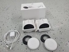 Google Nest Cam Indoor/Outdoor Battery Surveillance Camera, G3AL9 - Snow, 2-Pack