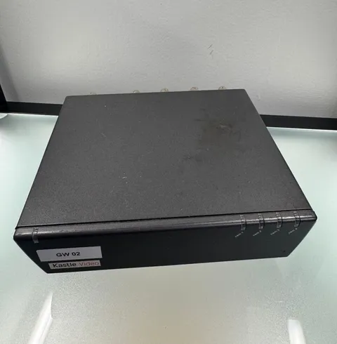 CheckVideo CV400 4 Channel DVR Security Camera Recorder w/ Power Adapter Tested