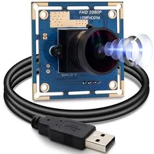 USB Camera Board - 1080P Wide Angle Camera Module with Fisheye Lens, FOV 150 ...