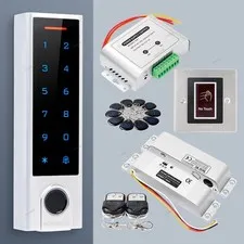 HOMSECUR IP66 APP WIFI RFID Access Control Set Surface Mount Drop Bolt Lock