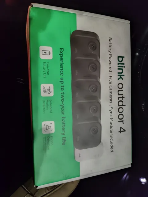 BRAND NEW BLINK Outdoor 4 (4th Gen) 5-Camera Security System w/ Sync Module Core