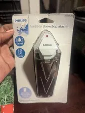 Philips AUDIBLE DOORSTOP ALARM Home Security Sensor SOUNDS WHEN DOOR IS OPENED