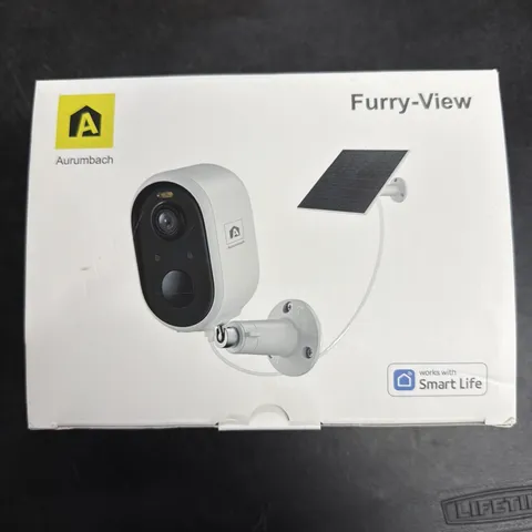 Aurumbach Furry View Solar Powered Outdoor Security Camera - 1 piece