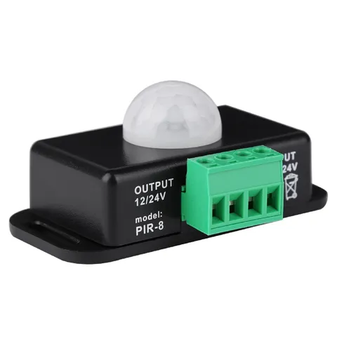 Body Infrared PIR Motion Sensor Switch For LED Light Strip Automatic DC 12V A