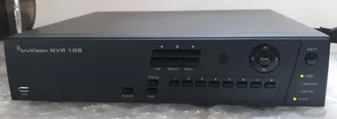Interlogix Truvision NVR 10 TVN-1008S-2T Digital Video Streaming Recorder w/Cord