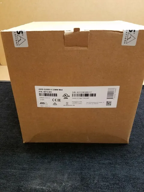 Axis Q3505-V 9mm MK II Network Color Fixed Dome Security Camera (0872-001)