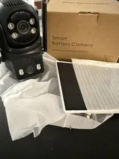 Smart wireless solar security camera