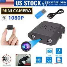 1080P HD Mini Camera Motion Detection Camcorder Night Vision Home Securit Cam