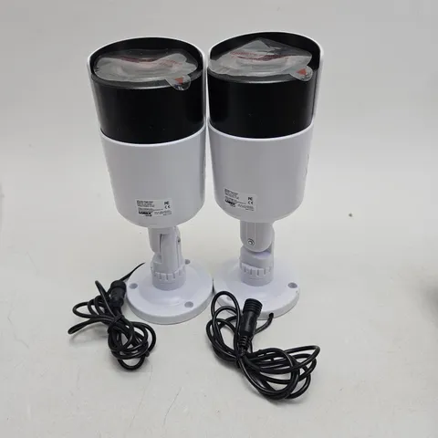 Lorex LWU3720-C 1080p Wireless Security Cameras Pair with Splitter Cable USED