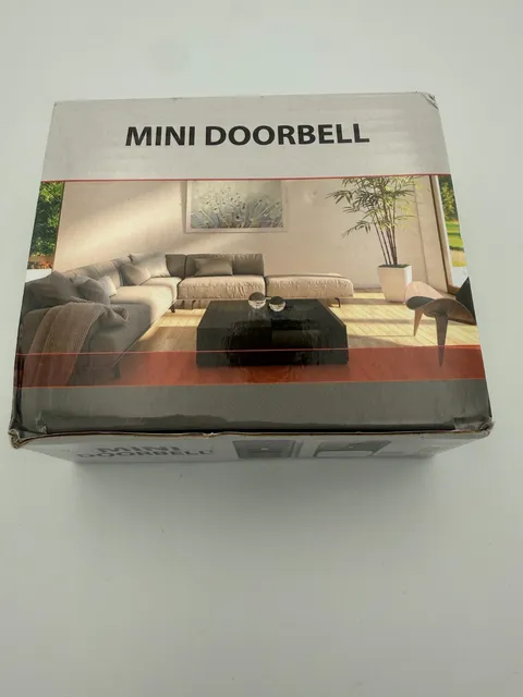 MINI DOORBELL Wireless Smart Video Camera HD Wi-Fi Two-Way Audio Night Vision...