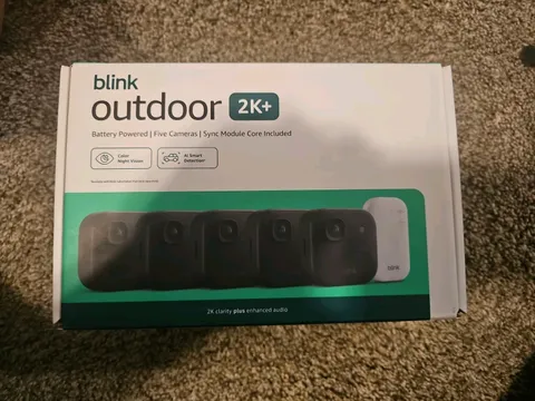 Blink - Outdoor 2K+ Wireless Smart Security Camera, 2K video, Two-way audio w...