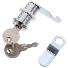 Cam Lock Desk Drawer File Cabinet Locks Mailbox Replacement with Key