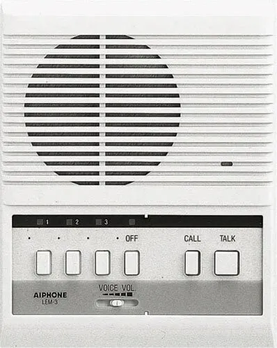 Aiphone LEM-3 Open Voice Selective Call Master Intercom