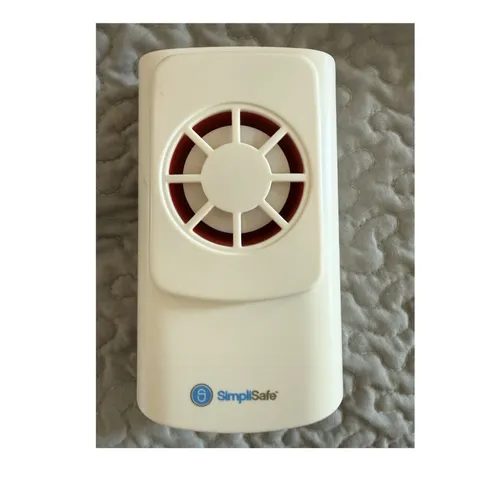 SimpliSafe  Motion sensor, Siren with Panic Button Alarm, White