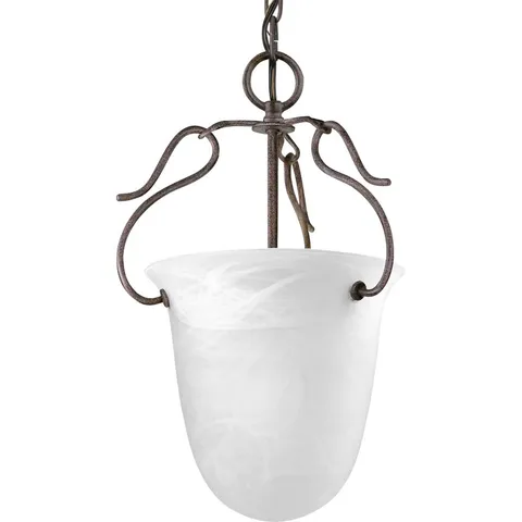 Progress Lighting 10-1/2-Inch Diameter x 14-1/2-Inch Height, Cobblestone