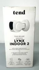 Tend LYNX Indoor 2 Smart WiFi Security Bluetooth Camera Monitor Alexa & Google