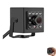 5MP Mini POE IP Camera,Indoor Security IP Camera 940nm Invisible 10pcs LED In...