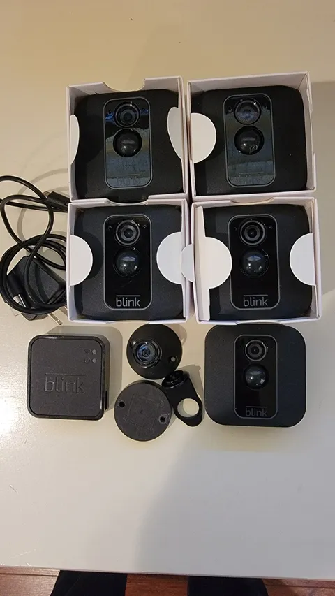 Blink XT2 Security Cameras System - 5 Cameras & Sync Module