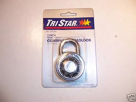 2 INCH HEAVY DUTY COMBINATION LOCK HARDENED SHACKLE