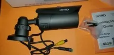 CAPTURE OE-BLT650 Grey Bullet Analog CVBS CCTV IP66 Camera 12v Effio-E 3.6mm