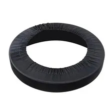 DISKLOK Car Steering Wheel Stretch Scratch Protector Black Cover - Universal Fit