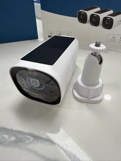 Eufy Security eufyCam S330 Add-On Camera Solar Powered Security Camera White