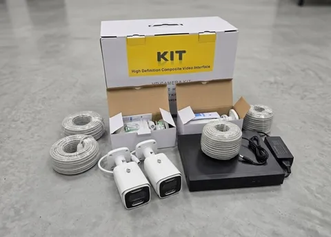 HD CCTV Security Camera System Kit – 4 Cameras, DVR Recorder & Cables