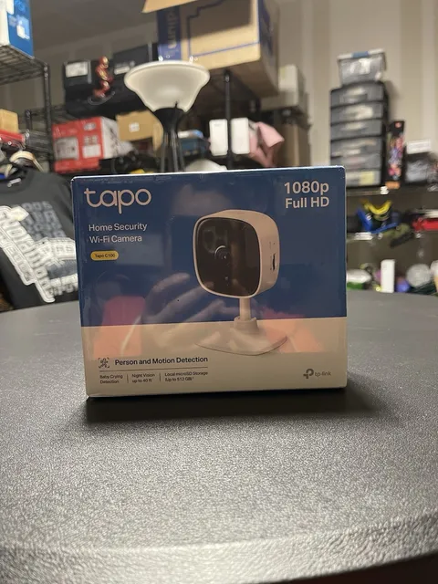 Tapo 1080P Fu HD Indoor Security Camera, Baby Monitor, Night Vision, C100