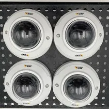 lot of 4 Axis M3045-V Network HDTV 1080P IP Mini Dome Security Camera