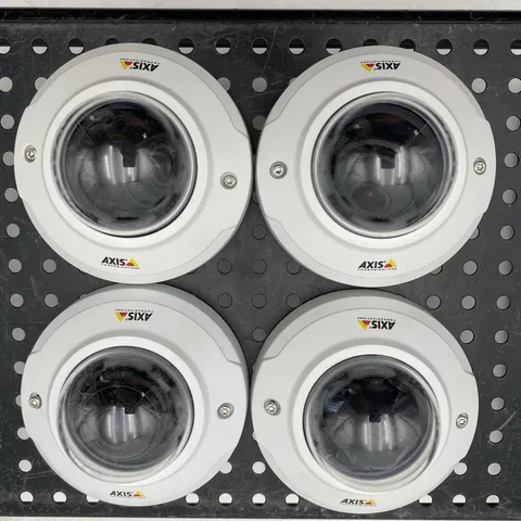 lot of 4 Axis M3045-V Network HDTV 1080P IP Mini Dome Security Camera