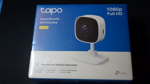 Tapo 1080P Fu HD Indoor Security Camera, Baby Monitor, Night Vision, C100