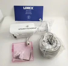 Lorex LNB9292B 4K Ultra HD IP 4x Motorized Bullet Camera, 30FPS, IP67, 1PK, NEW