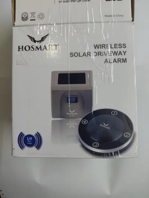 Hosmart Wireless Driveway Alarm System 2 Sensors 1 Receiver
