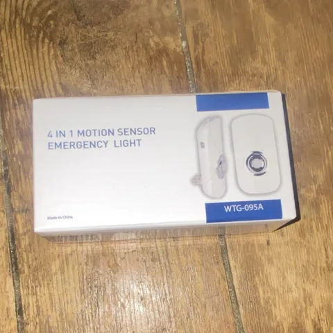 WTG-095A Wireless 4-in-1 Motion Sensor Light Rechargeable Indoor White
