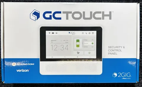 2GIG GCTOUCH Security Panel VERIZON Brand New