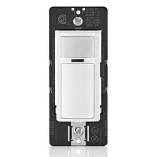 Leviton Decora Vacancy Motion Sensor InWall Switch, ManualOn, 15A, Single Pol...
